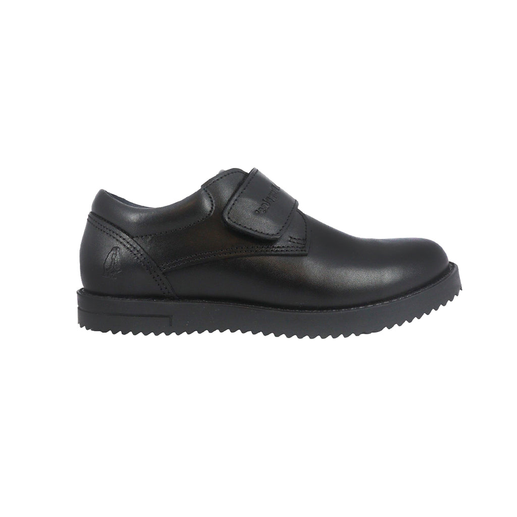Zapatos escolares Canguru Vel 2.0 negro para niño